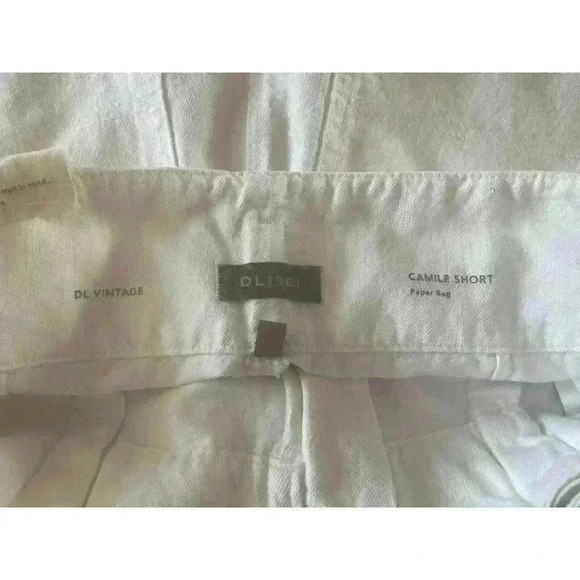 DL VINTAGE Camille Short Paper Bag High Rise 28 $169 - Picture 5 of 5